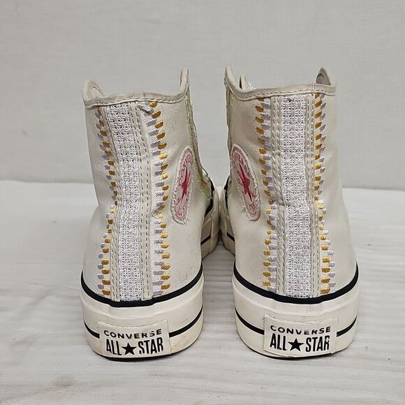 CONVERSE CTAS LIFT HI EMBROIDERED SNEAKERS BFPM-04-222 - Picture 3 of 10